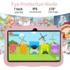 Sauenaneo Global New Original 7.0-inch Kids Tablet Android Children's Game Education Tablet 4GB RAM 64GB ROM 4000mAh Battery 6