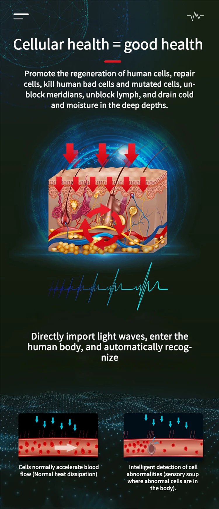 Itera Terahertz Stem Cell Therapy Device