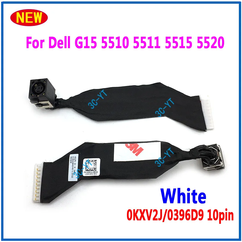 1PCS New Laptop Dc Power Jack Cable Connector For Dell G15 5510