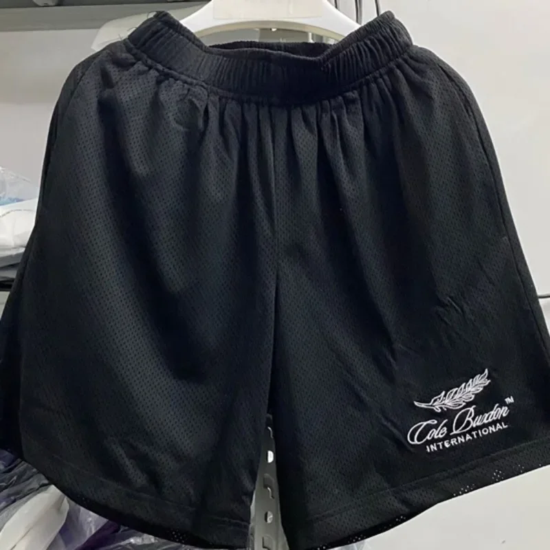 

Embroidery Logo Cole Buxton Shorts Men Women Oversized Mesh Drawstring Breeches CB Beach Shorts Inside Tags