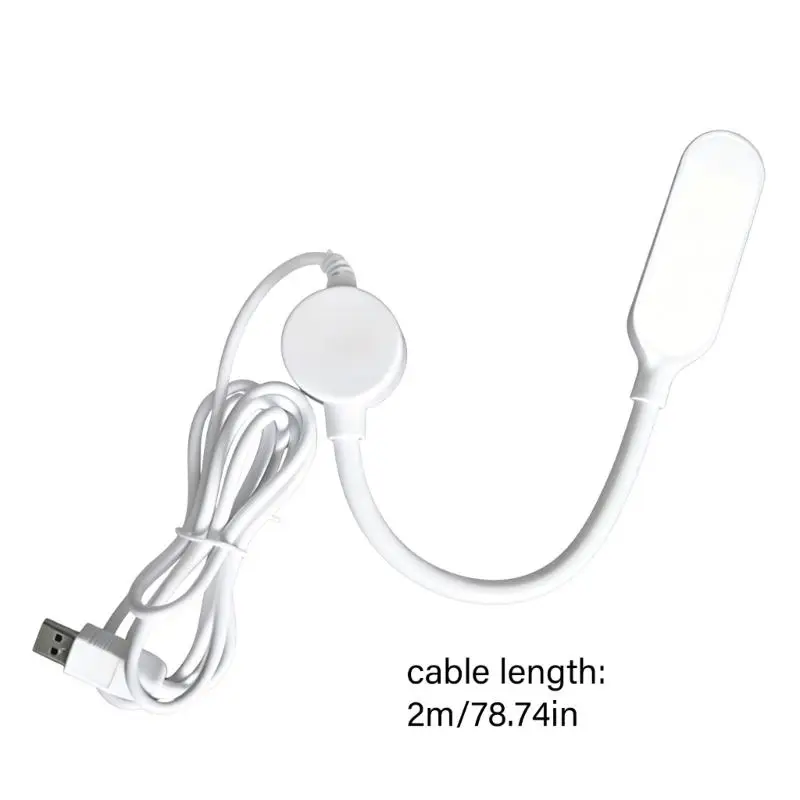 조정 가능한 밝기 USB 전원 LED 작업 램프 드릴링 밀링 작업 D2RC 제작을 위한 마그네틱 마운트