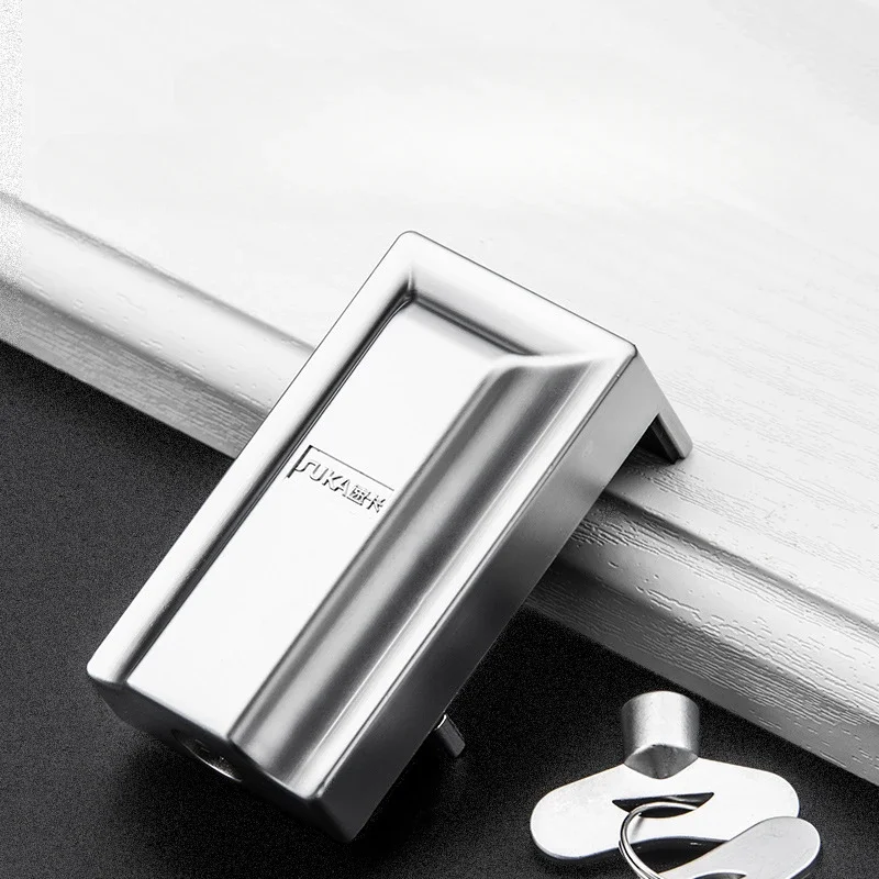 Window Security Key Lock Sliding Doors Windows Restrictor Child Safety Anti-theft Door Stopper Windows Children Baby Safety Lock