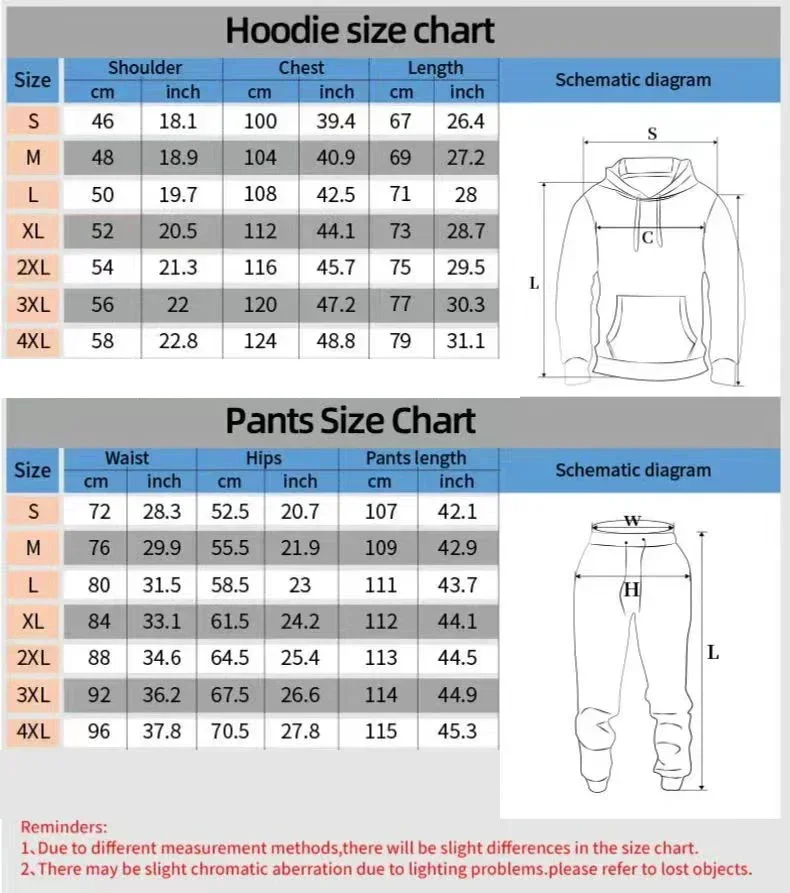 American Trend BrokenPlanet Autumn/Winter Letter Print High Street Men's and Women's Hooded Sweater Casual Pants Tide Two-piece