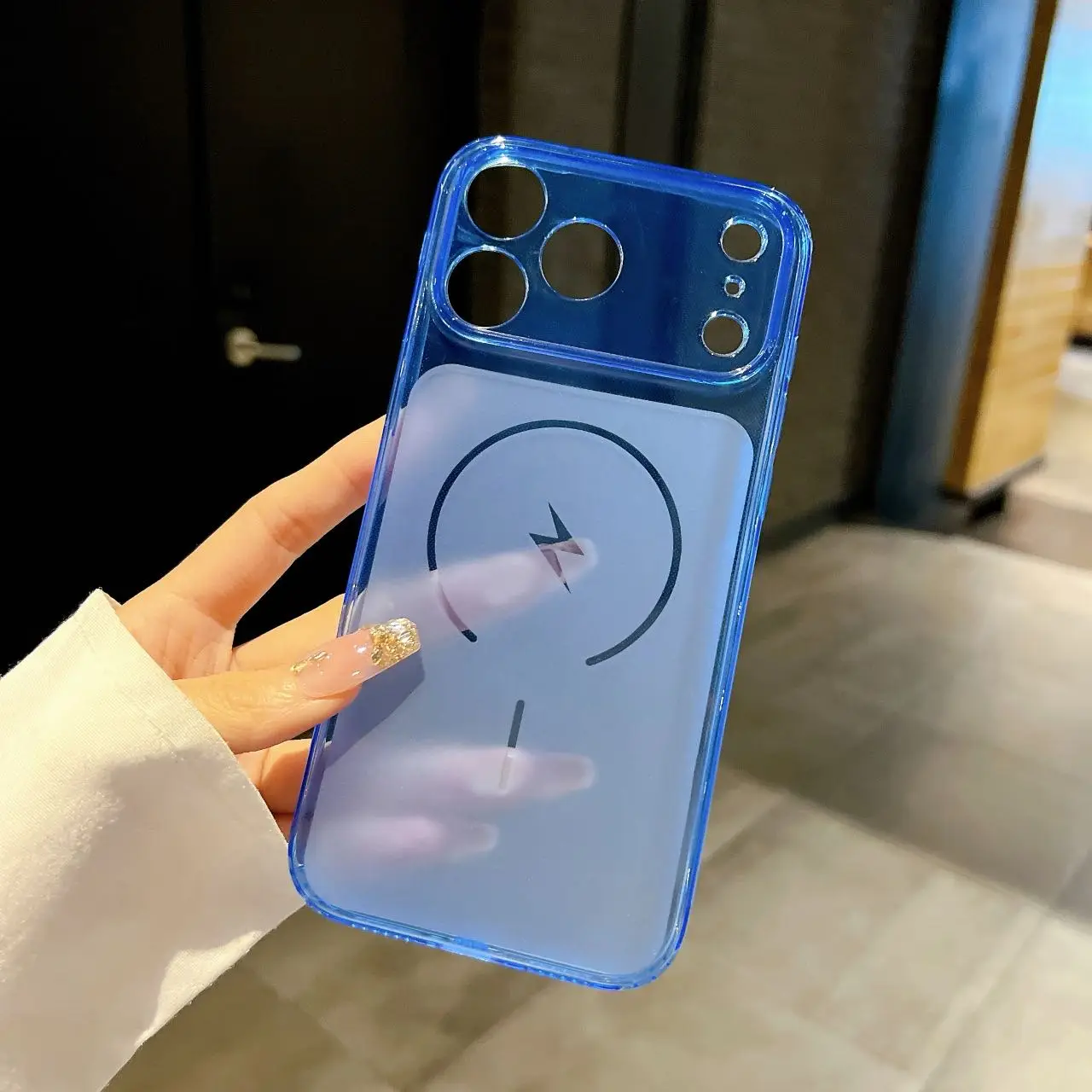 Shockproof Clear Soft Matte Phone Case