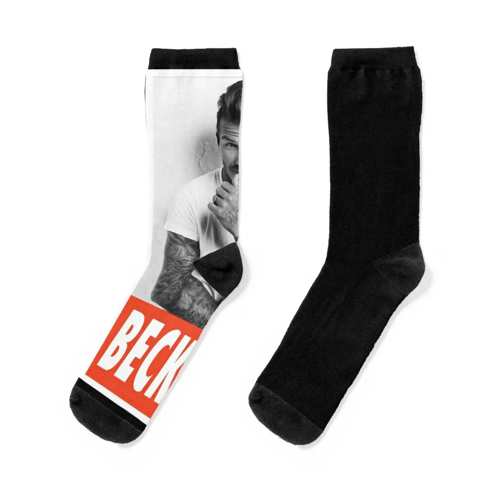 

FOOTBALL- David Beckham Essential T-Shirt.png Socks Thermal man winter with print happy Men's Socks Luxury Women's