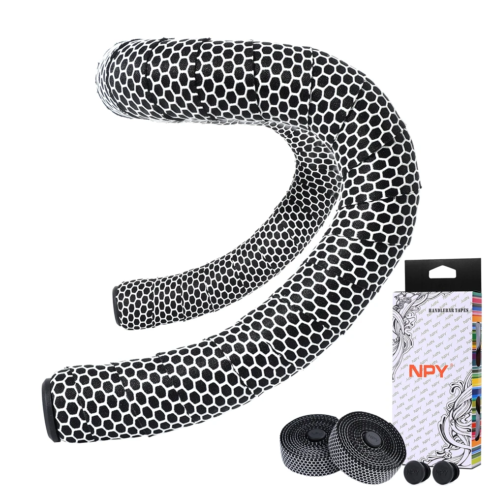 NPY Bicycle Handlebar Tape Road Handlebar Tape Non-Slip Waterproof Cycling Handlebar Tape Road Bike Accessories
