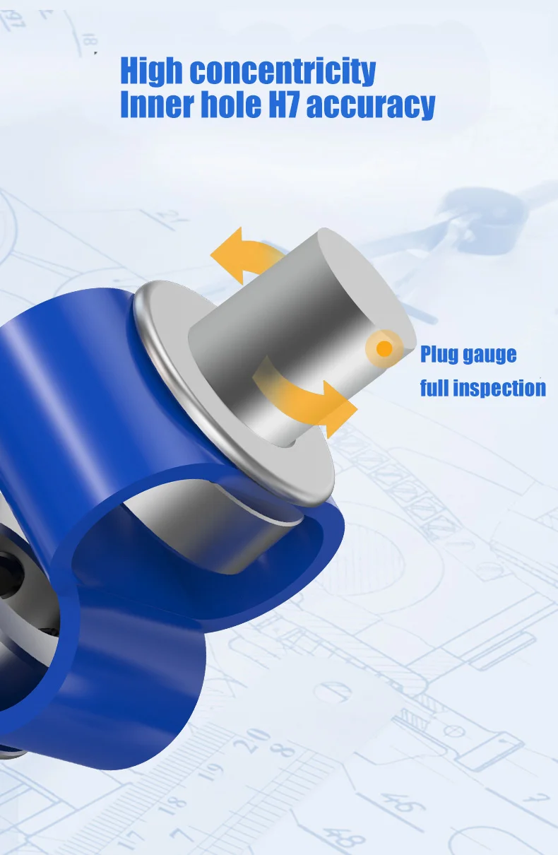 plástico elástico encoder 8-em forma de acoplamento acoplador