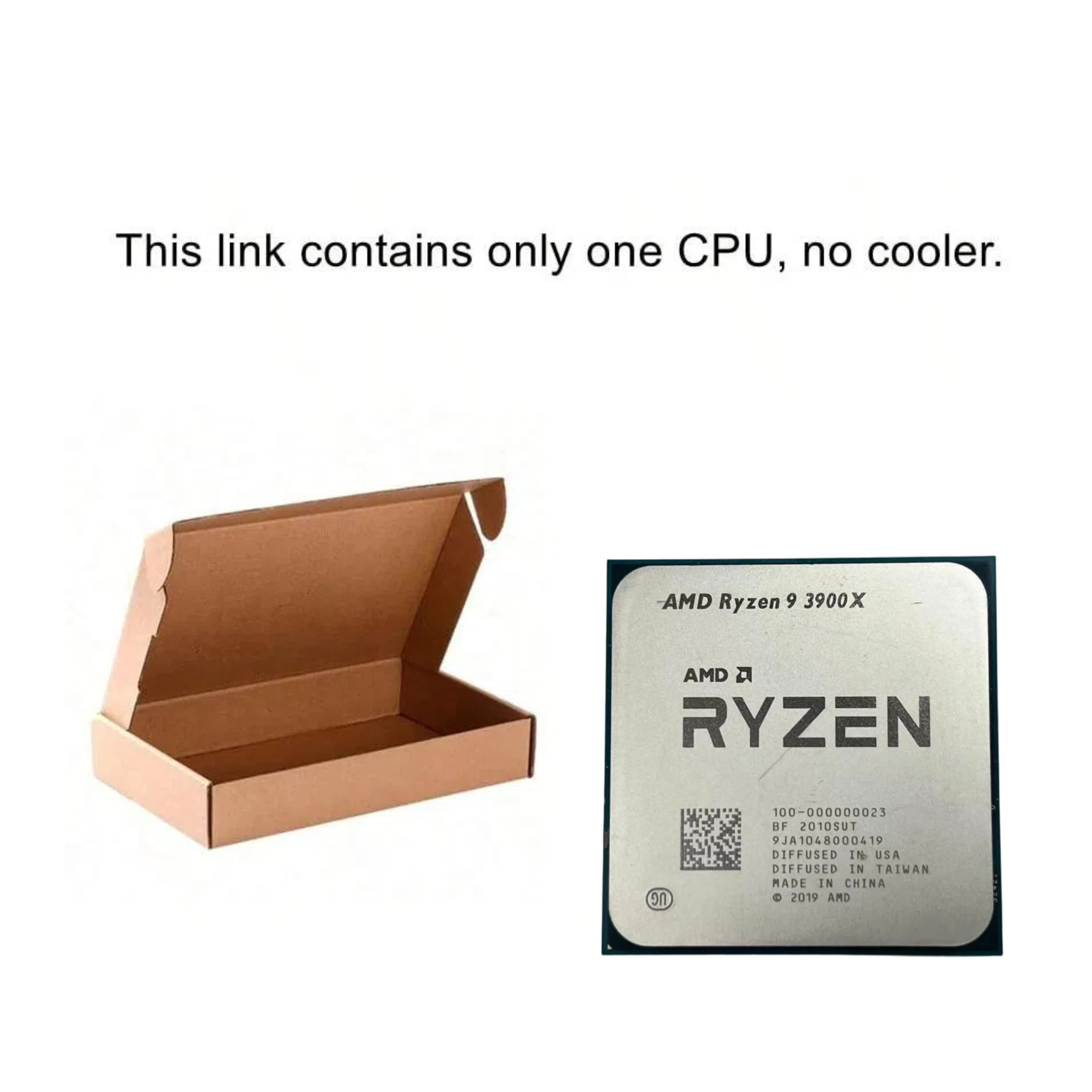AMD Ryzen 3900X　BOX AMD Ryzen 9 3900X Matisse 3.8GHz 12-Core AM4 Boxed Processor