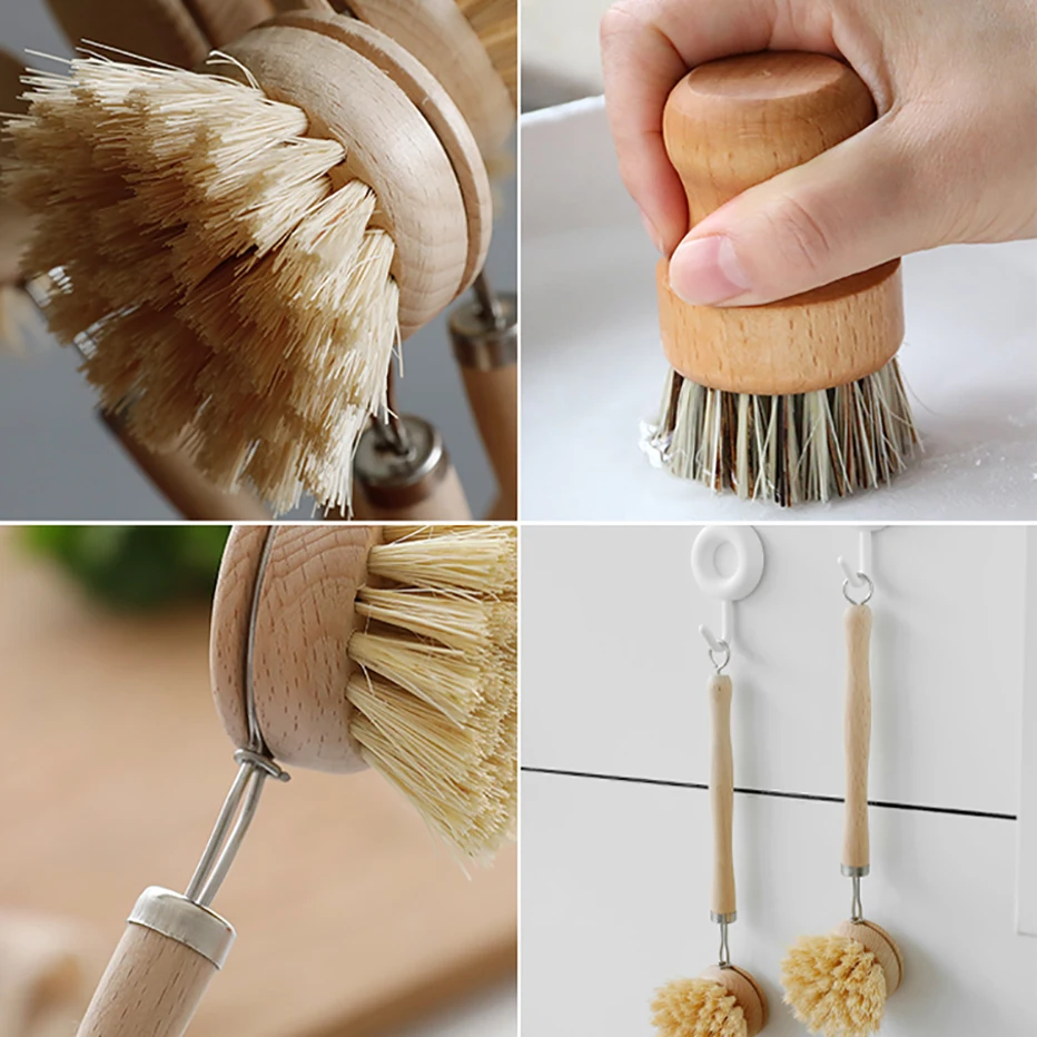 Eco-Friendly Dish Brush - Kitchen Scrubber