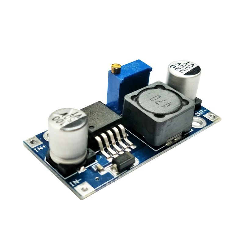 

LM2596S DC-DC Voltage Reducing and Stabilizing Power Module Board 3A Adjustable Voltage Reducing 12/24V to 12/5/3.3V