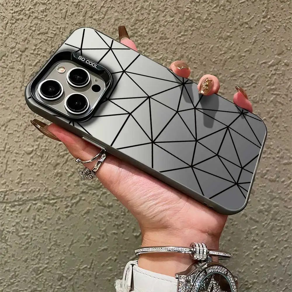 New Stylish Silver IMD Phone Case