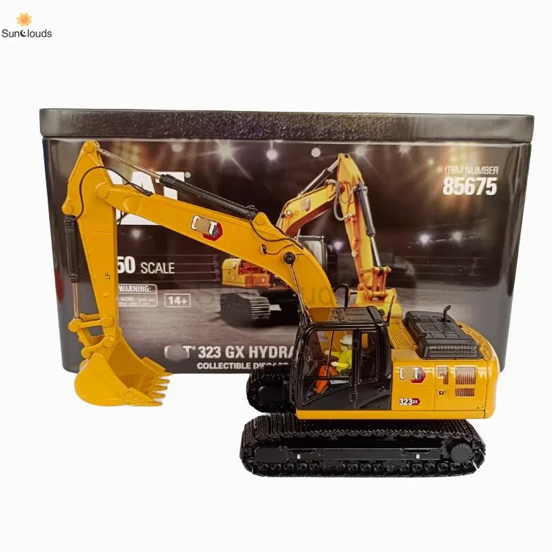 For CATERPILLAR Model Hydraulic Excavator CAT323 GX DM85675 CAT320GX DM85674 Alloy 1:50 Scale