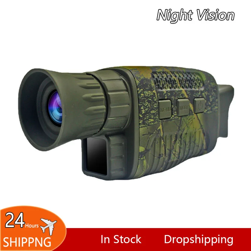 Digital Night Vision Monocular Telescope Camouflage Hunting Night Vision Viewer 