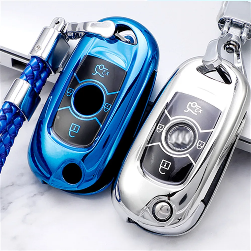 Per Buick Verano Encore Gx Gl6 Per Opel Vauxhall Astra K Corsa E Car Tpu Portachiavi Cover Bag Shell Portachiavi Protector