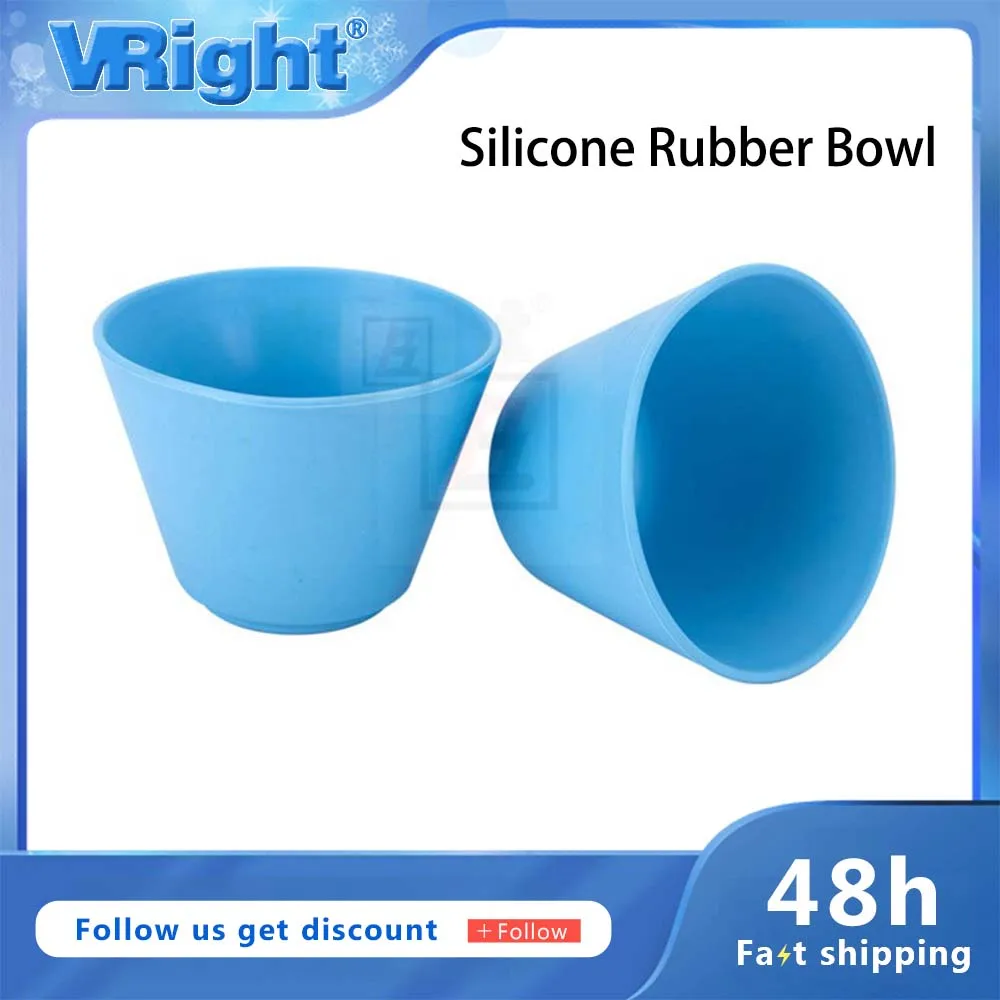 

Dental Mixing Bowl Silicone Rubber Bowl Plastic Lab Silicon Bowl For Oral Hygiene Gypsum printing material Teeth Whitening Tools