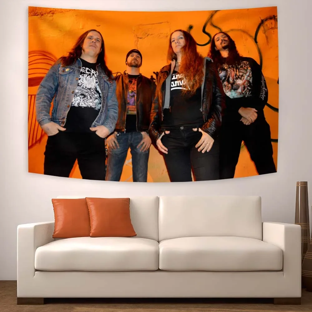 3x5ft Shadow Cult Best Album Possessed By Seven Churches Tapestry for College Dorm Room Decor, Bedroom Aesthetic Room Decor