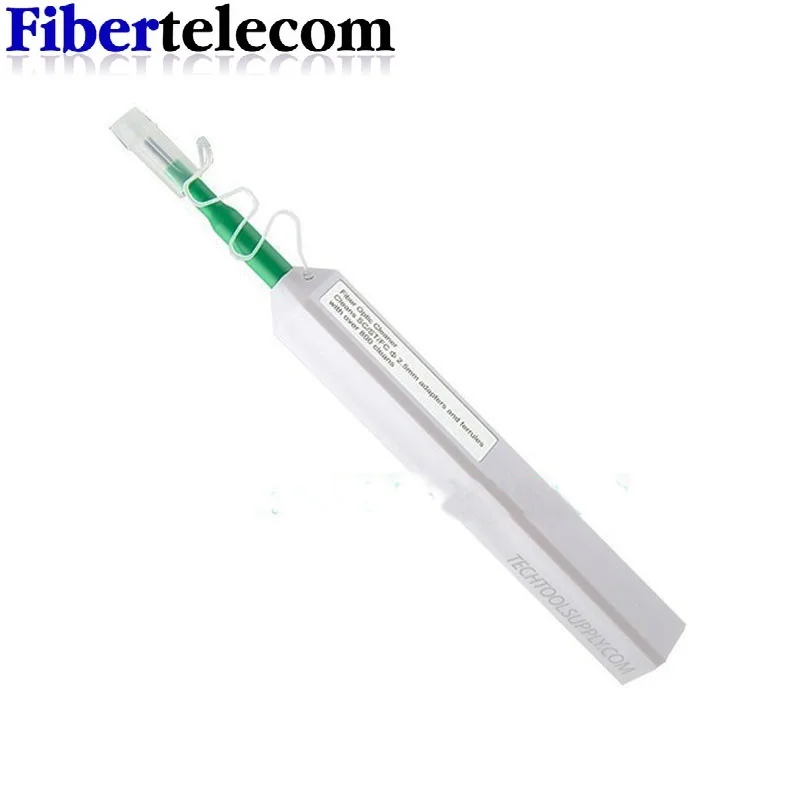 Fiber Optic Cleaner SC One Click Cleaner 2.5mm 1.25mm SC/ST/LC/FC Universal Connector Fiber Optic Cleaning Pen 2