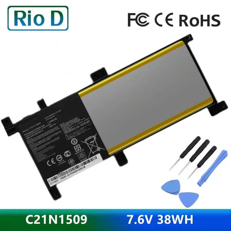 

C21N1509 7,6 в 38 Втч фотолампа X556UV A556U F556UA K556UA K556UV X556U X556UA X556UB X556UF X556UJ X556UQ