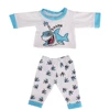 Kawaii Animal Pattern Doll Clothes Set For 43cm Born Baby Doll,18 Inch American Doll Girl's Toys,Birthday Christmas Gift 6