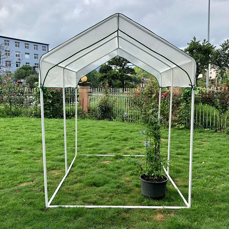 Walk In Household Garden Greenhouses Indoor Vegetable Outdoor Solar Garden Greenhouse Cold-proof and Rain-proof Buildings