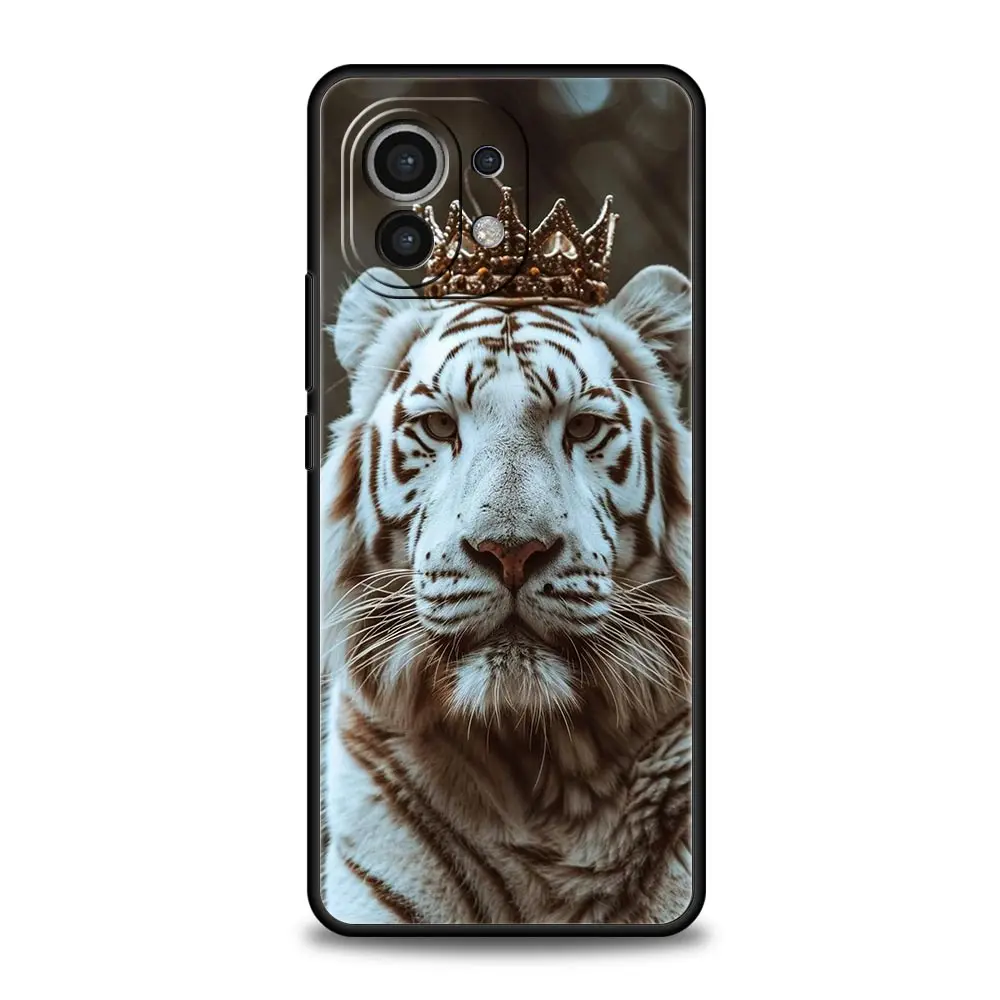 White Tiger Phone Case – Soft Protective Cover