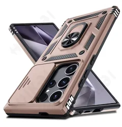 Premium Camera Protection Phone Case - Shockproof & Stylish Design - Galaxy S23 Ultra (Rose Gold)