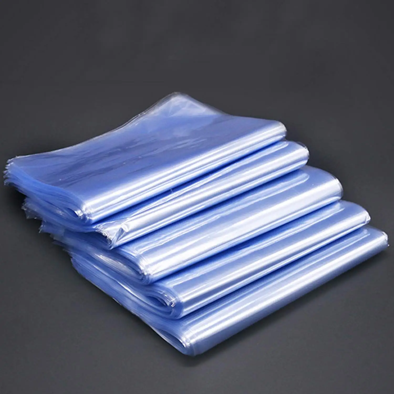Shrink Wrap Bags PVC Clear Heat Shrink Film Bag for Shoes Books Soap DIY Crafts Waterproof Mould Proof Heat Hair Dryer Sealing