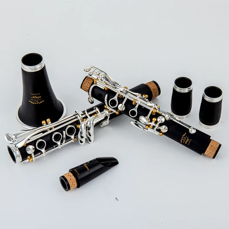 Japan Professional Wood Bakelite Tube Bb Clarinet Musical Instruments Clarinet With Case