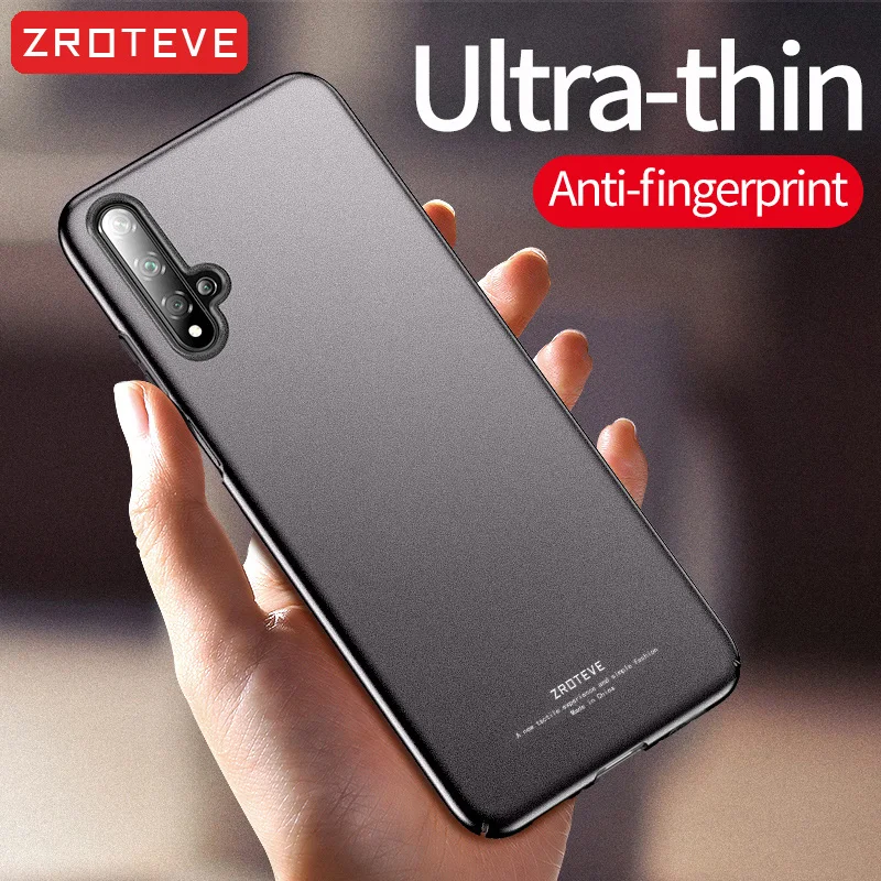 Чехол для Nova 5T матовый чехол Huawei 7 7i 6 SE Pro Coque Nova7 жесткий из поликарбоната 5Z 5 чехлы