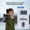 Neck Contour Inflatable Camping Pillow, Ergonomic Travel Pillow Backpacking Gear with Washable Removable  Bladder Trip, Office 4