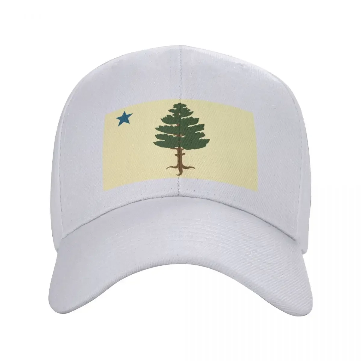 

Maine Flag 1901 Cap baseball cap baseball cap man hats for men Women's