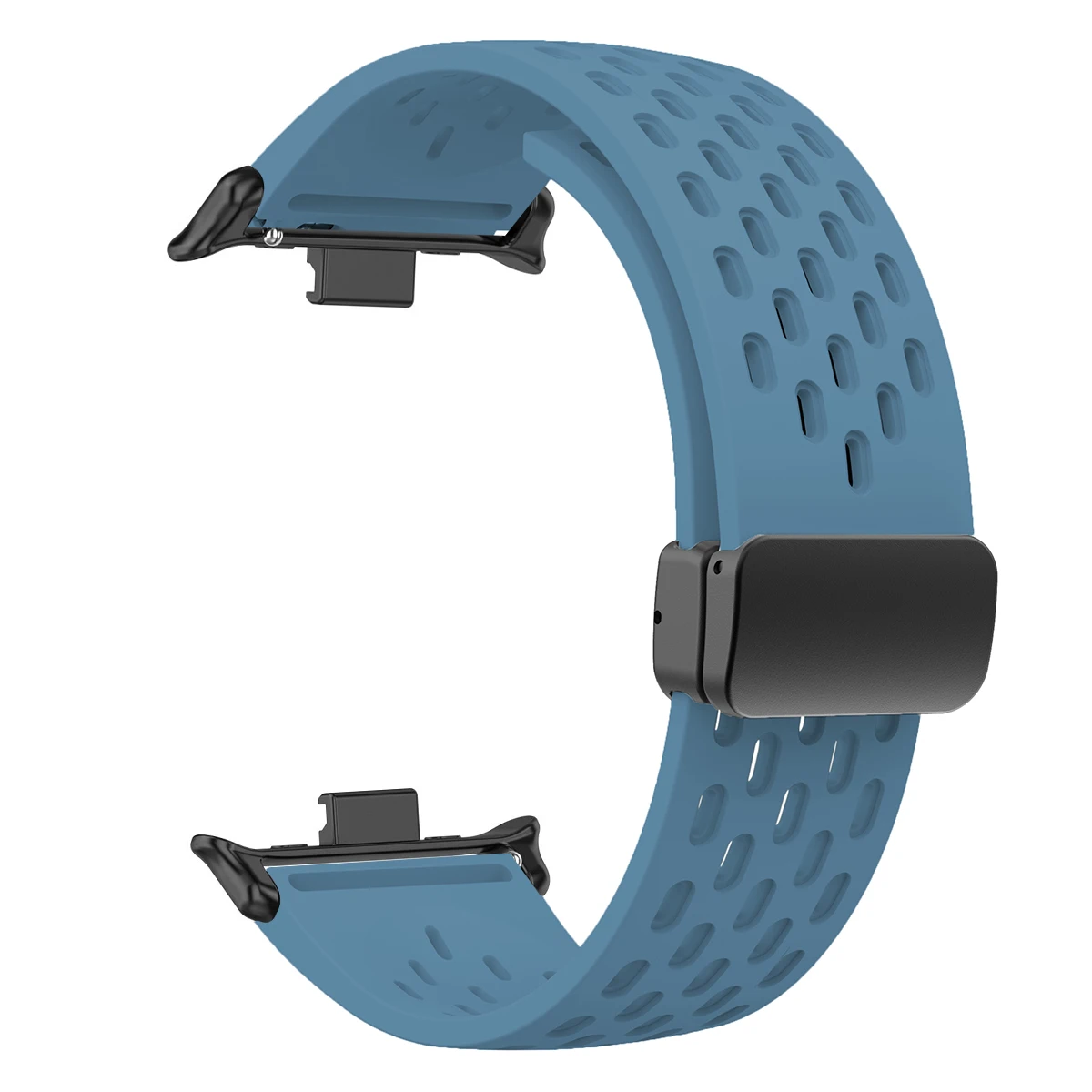 Silicone Sport Watchband with Magnetic Closure – Premium Replacement Strap and Wrist Accessory