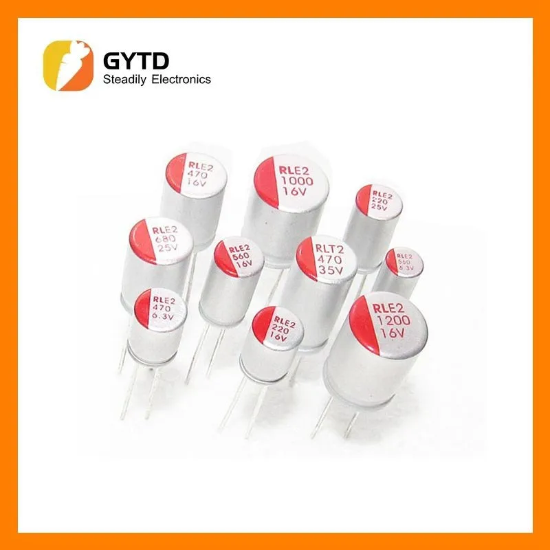 10 Pz 6.3V 10V 16V 100Uf 270Uf 330Uf 470Uf 560Uf 680Uf 820Uf 1000Uf 1200Uf Nuova Scheda Madre Scheda Grafica Condensatore Solido