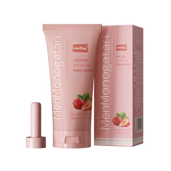 Sex Lubricant Strawberry Flavor Lubricant for Adult Lube Water Based Lubricant Oral Sex Anal Sex Masturbation Vagina Orgasm Gel 1
