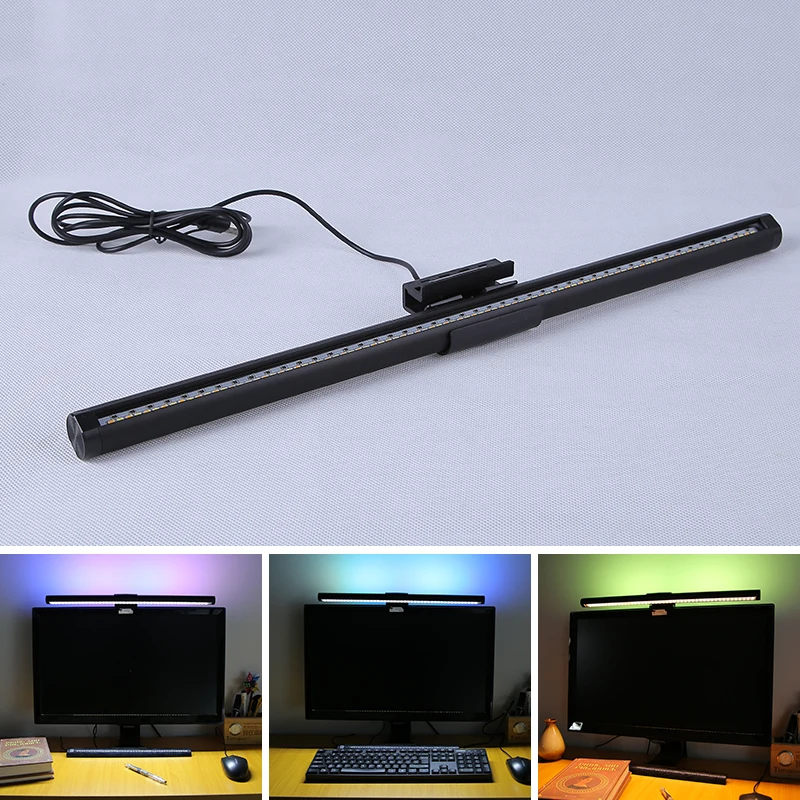 Led lampe de bureau ordinateur moniteur lumière  Lampes d'ordinateur Led  éclairage Led - Light Bar - Aliexpress