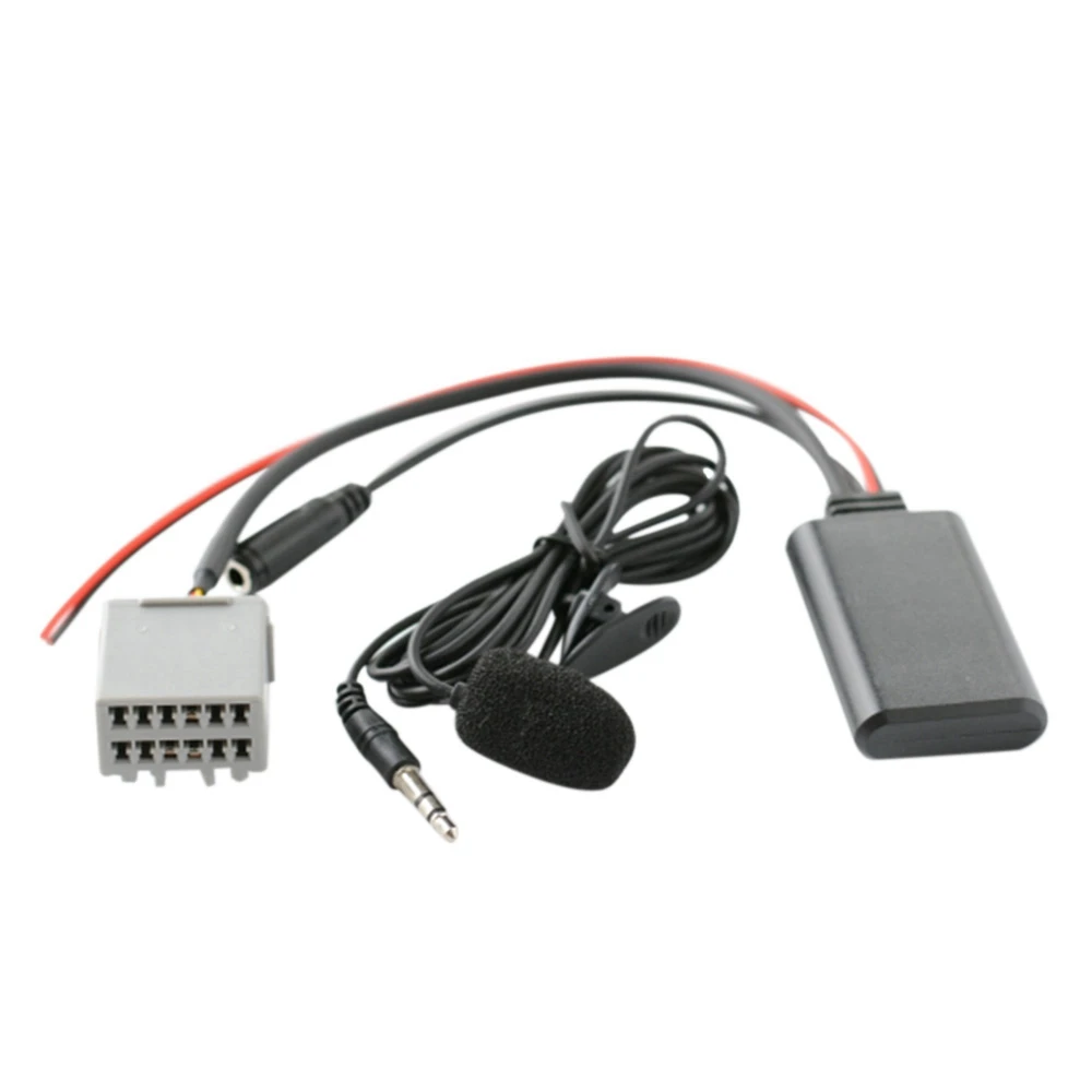 

Car Bluetooth 5.0 Aux Cable Microphone Handsfree Mobile Phone Free Calling Adapter for Ford Fiesta 2008-2010