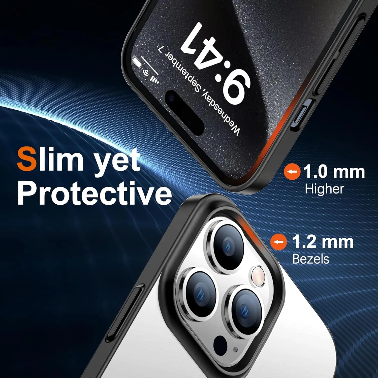Ultra Clear Anti-Yellowing MagSafe Compatible iPhone Protective Case