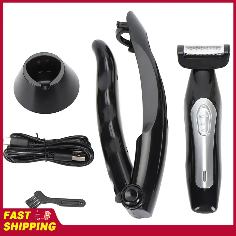 Electric Back Trimmer For Men For Wet And Dry Grooming Use_voghion.com