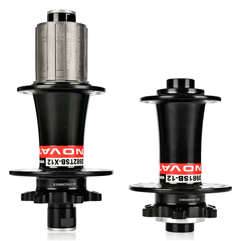 Novatec-ロードバイク用ディスクブレーキハブ,アルミバージョン