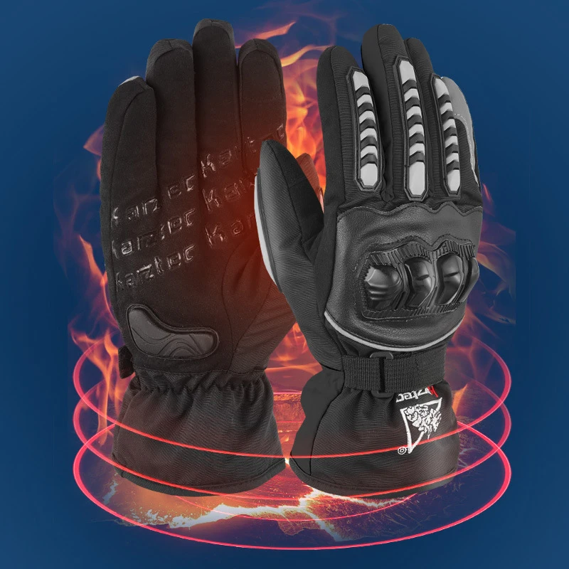 

Can Touch Screen Anti-fall Non-slip Waterproof Motorcycle Gloves Winter Warm Moto Protective Gloves Waterproof Tactical gloves