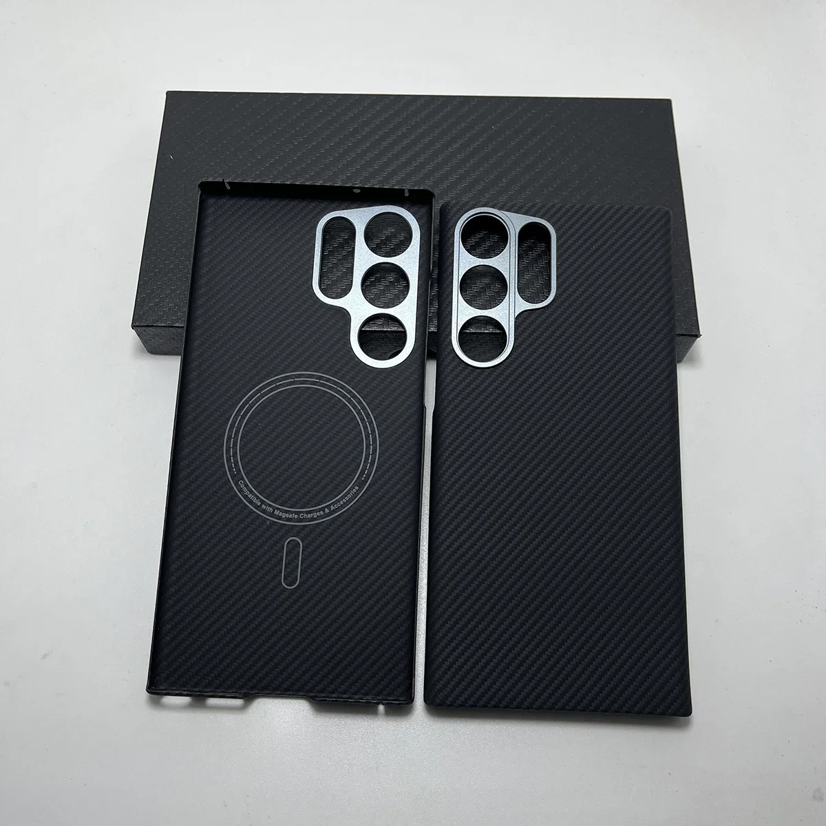 Enhanced Magnetic Carbon Fiber Aramid Ultra-Thin Case