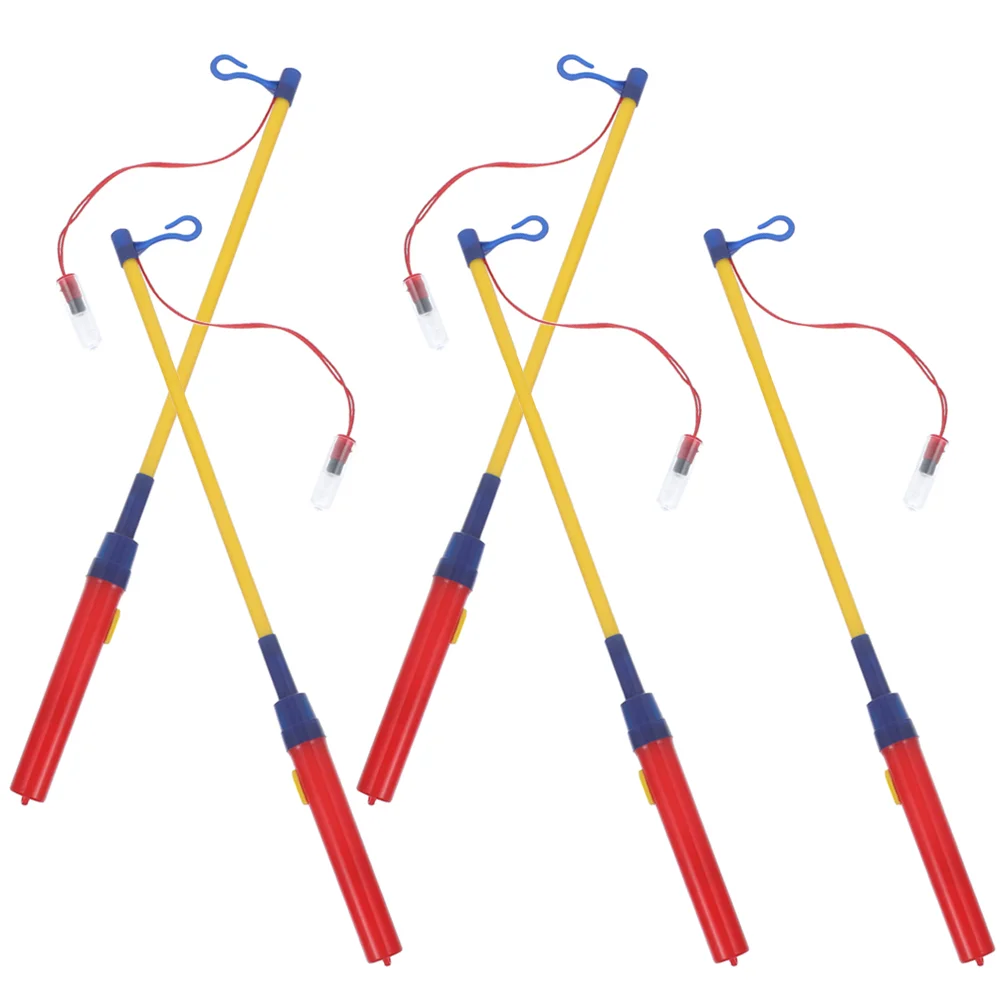 

Paper Lantern Holder Walking Stick With LED Light For New Year Lantern Rod, Plastic Lamp Pole Electronic Lamp