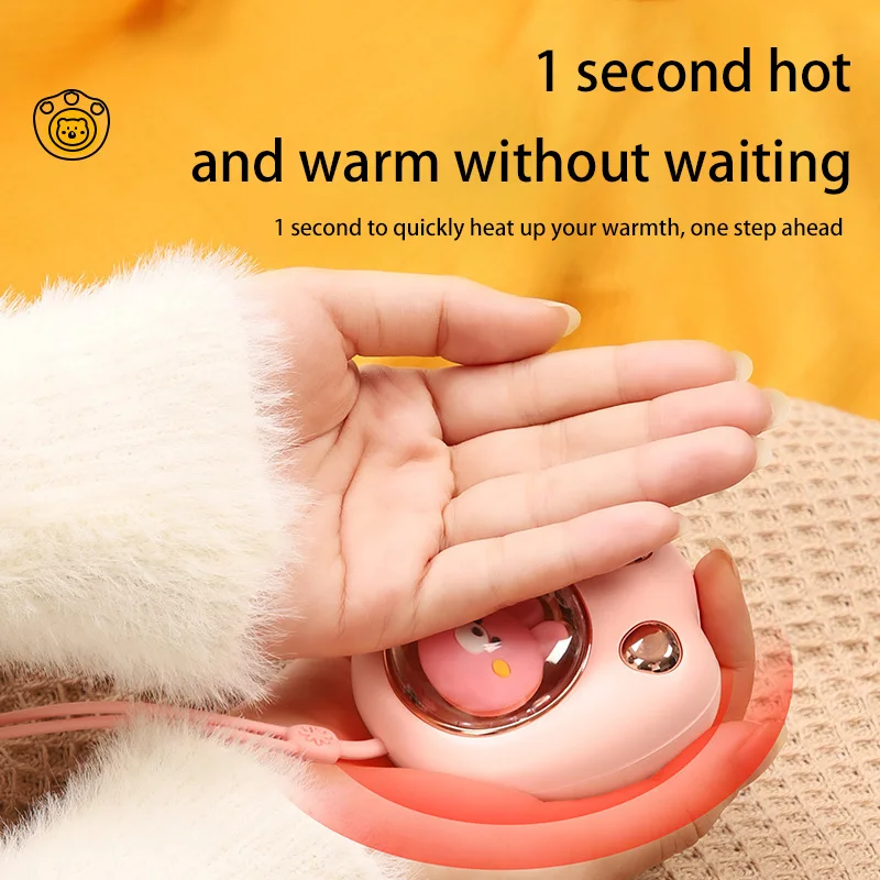 Portable Hand Warmer Xiaomi 2 In 1 Usb Charging Winter Mobile Power Mini Large Capacity Gift