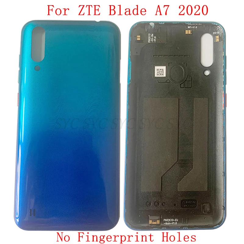 

Back Cover Rear Door Housing For ZTE Blade A7 2020 Battery Cover with Logo No Fingerprint Holes Version Repair Parts