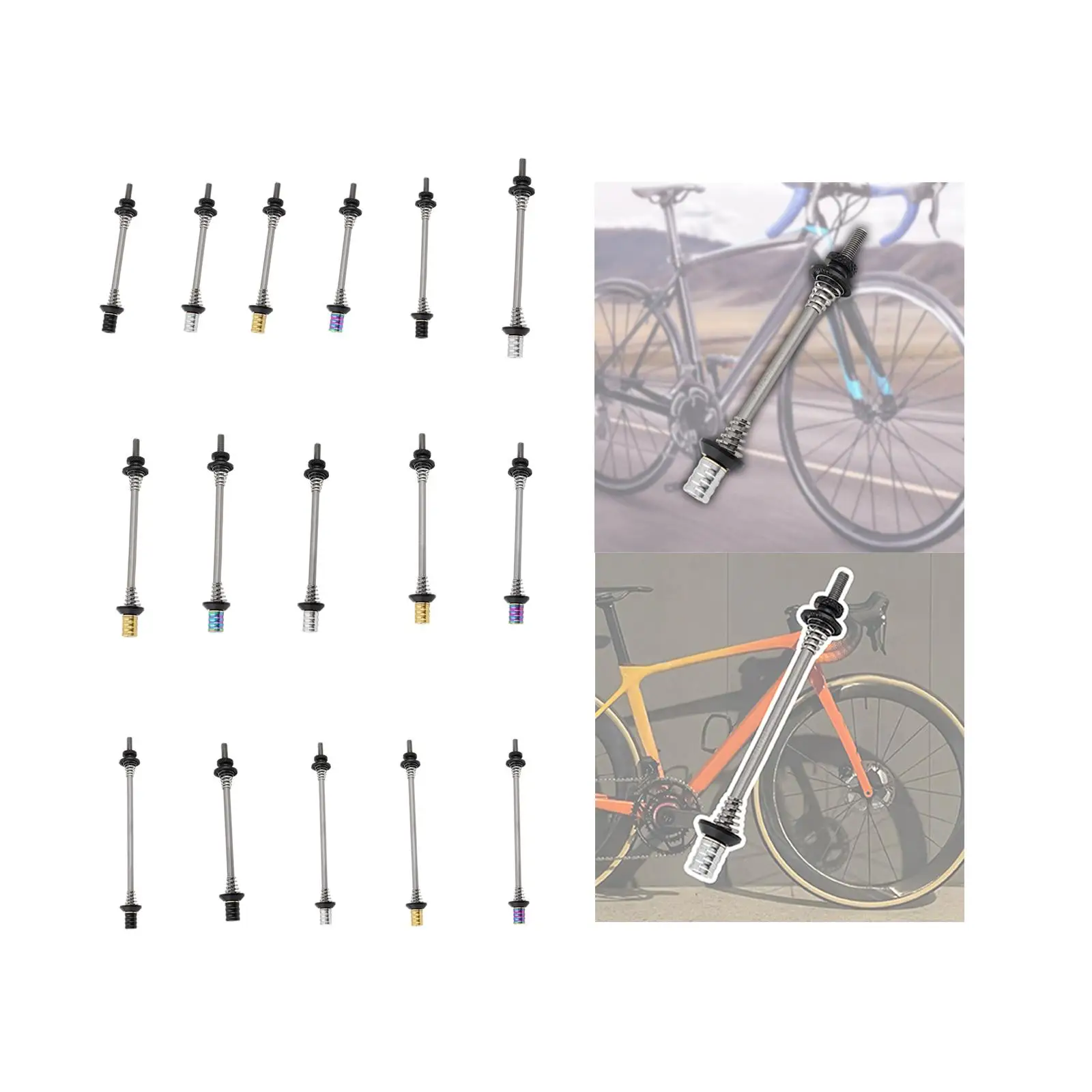 Bike Wheel Skewer Bicycle Parts Mountain Bikes Skewer for Mountain Bikes BMX