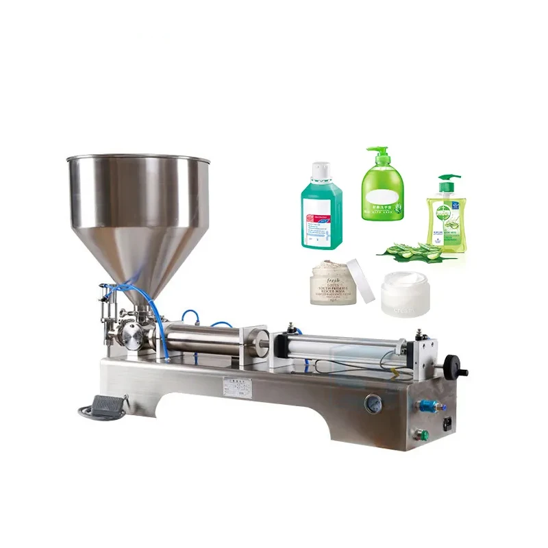 

100-1000ml High Capacity Syrup Filling Machine, Semi-Automatic Tomato Sauce Honey Filling Machine