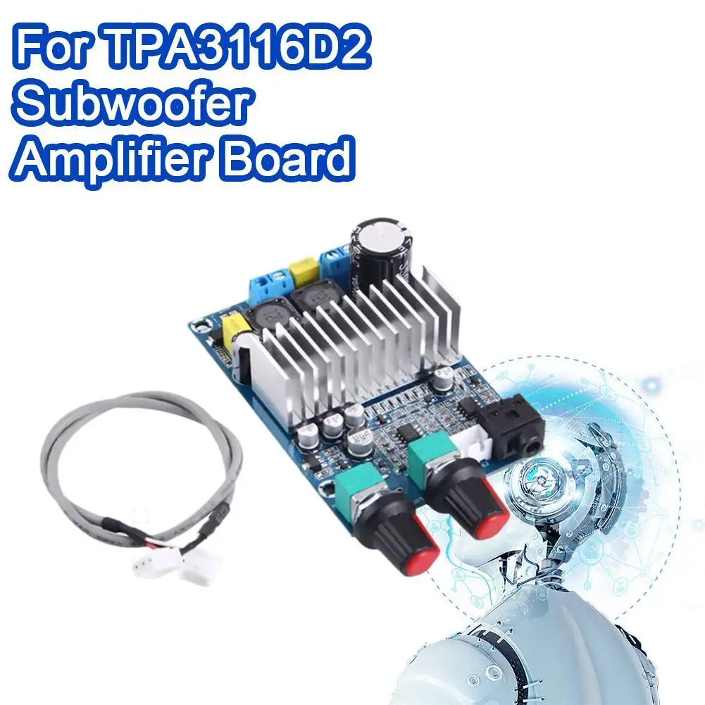 

DC 12-24V TPA3116D2 Audio Digital Power Amplifier Module TPA3116 High Power 100W Bass Subwoofer Amplifier Board