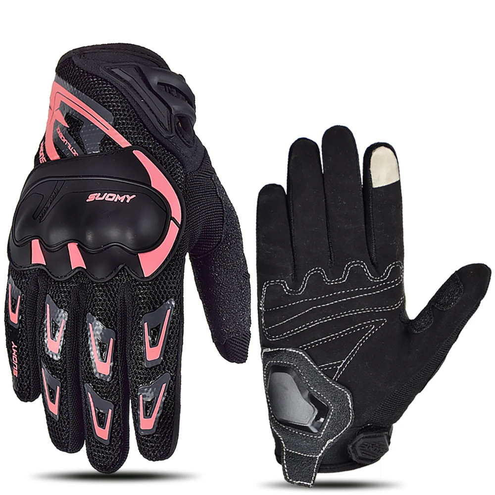 Suomy Motorcycle Gloves Motorbike Gloves Touch Screen Breathable Guantes Moto Racing Summer Spring Men Women Luva Moto DH motorcycle gloves,sports gloves