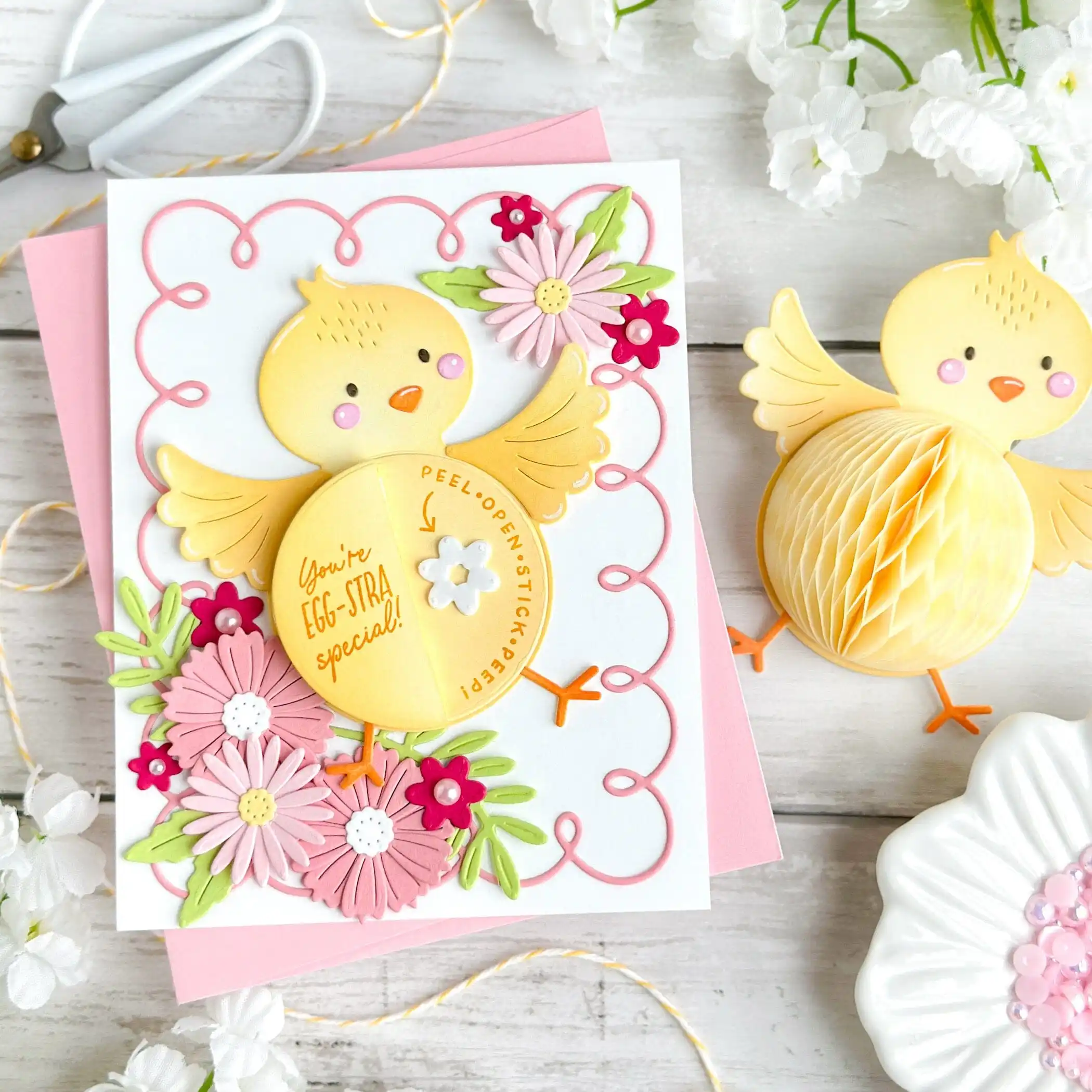 Diamond Ribbons Die Bitty Botanicals Stamp Scrapbook Diary Decoration Embossing Template DIY Greeting Card Handmade