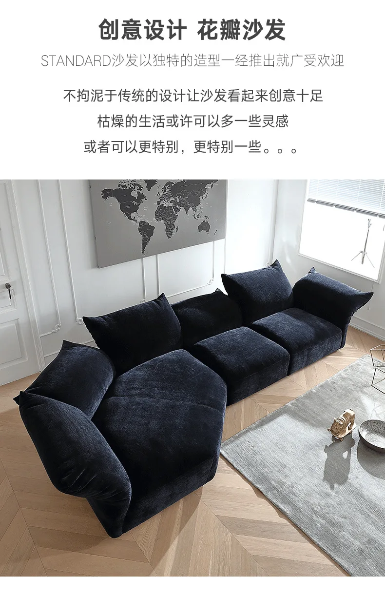 Modern Luxury Sofa Set Furniture Sectional Sofas High Quality Italian